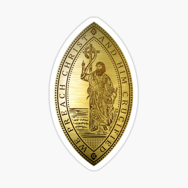 Item preview, Charles H. Spurgeon Motto: "We Preach Christ and Him Crucified" designed and sold by Vertigo Creative.