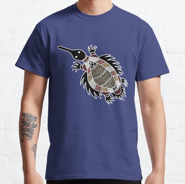 Authentic Aboriginal Art - Echidna Classic T-Shirt