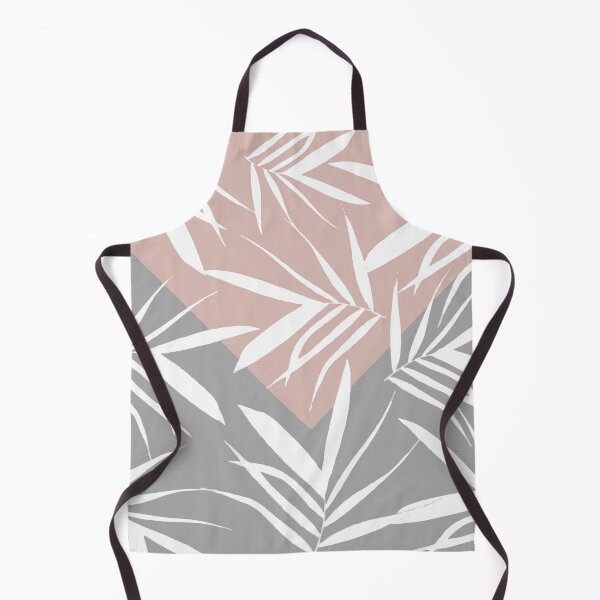 Item preview, Envelop leaves decor grey pink white designed and sold by PrintedDreams.