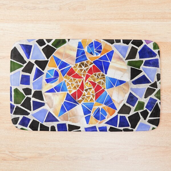 Aperçu de l'œuvre Gaudi Barselona mosaïque créée et vendue par Shevi.