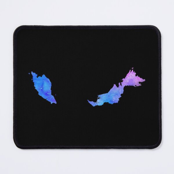 Item preview, Malaysia Watercolor Map - Malaysian designed and sold by MountainD.