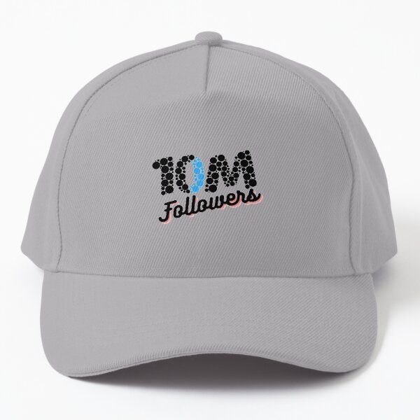 Congratulations 10 Million Followers dots painting Baseball Cap
