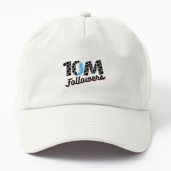 Congratulations 10 Million Followers dots painting Dad Hat