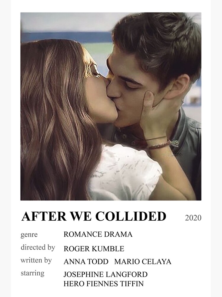 AFTER WE COLLIDED (2020) Sticker for Sale by ChevernyArt Redbubble