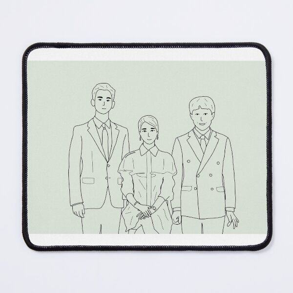 Item preview, It's Okay to Not be Okay (Outline) designed and sold by kdramabubble.