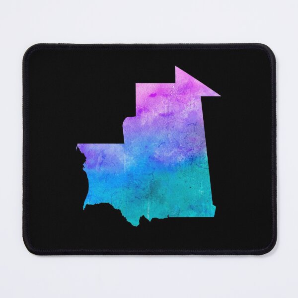 Item preview, Mauritania Watercolor Map - Mauritian designed and sold by MountainD.