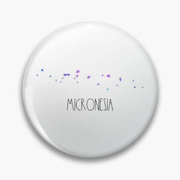 Item preview, Fs Micronesia Watercolor Map - Micronesian designed and sold by MountainD.