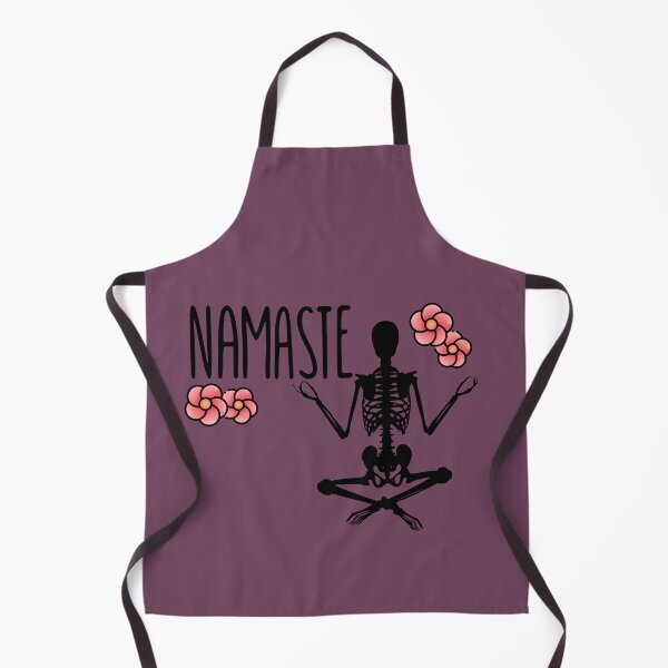 Item preview, NAMASTE Skeleton Yogist - Flowers designed and sold by OMdesign10.