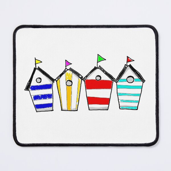 Item preview, Summer holiday beach huts designed and sold by CuteCartoon.