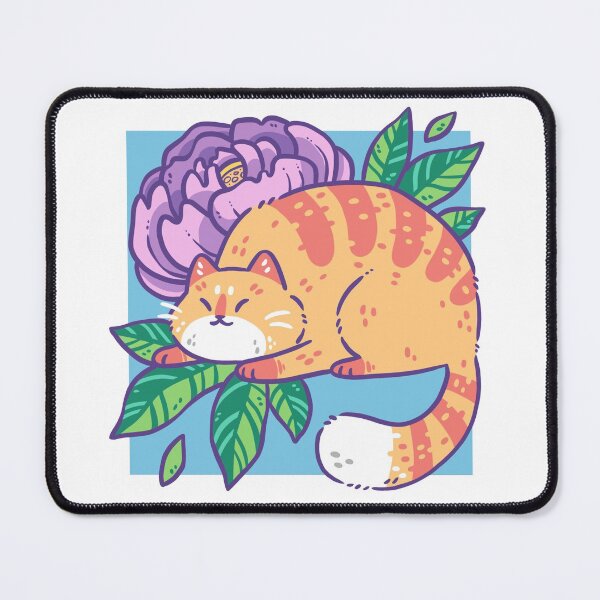 Item preview, Peony Kitty  designed and sold by kattvalk.