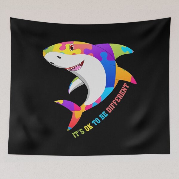 Item preview, Autism Shark designed and sold by KunNero.