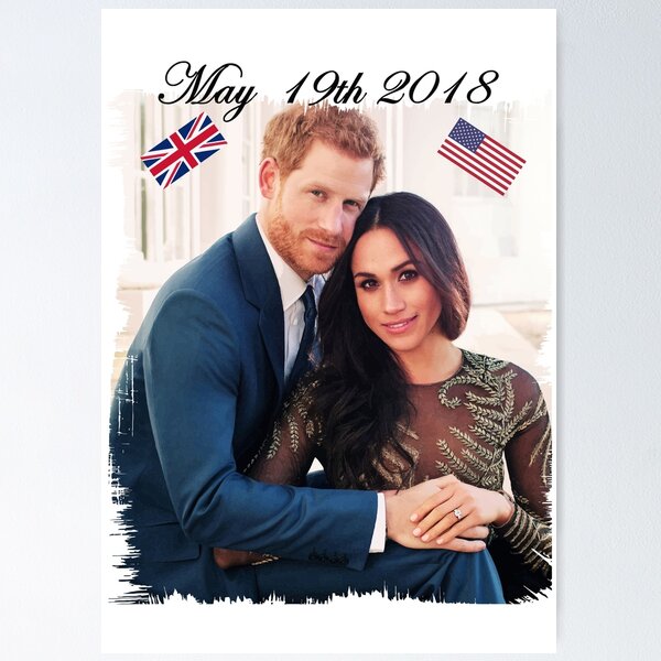 Item preview, Prince Harry & Meghan Markle, Royal Wedding, and designed and sold by LachenEaton.