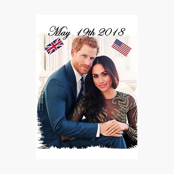Item preview, Prince Harry & Meghan Markle, Royal Wedding, and designed and sold by LachenEaton.