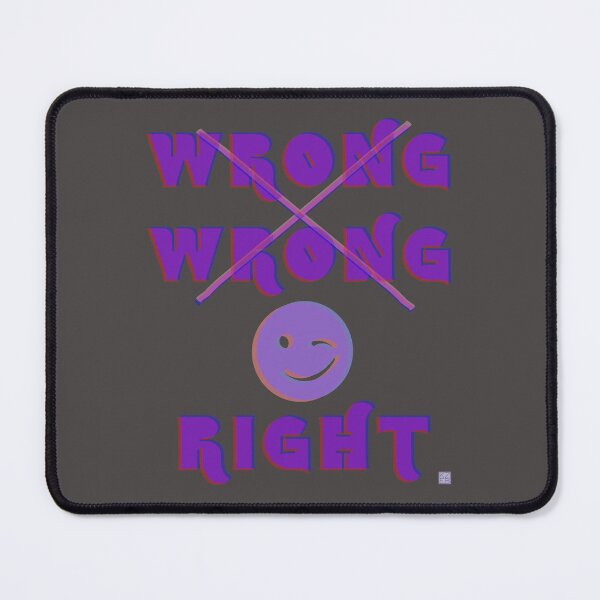 Item preview, Two Wrong’s Don’t Make a Right designed and sold by Krizena.