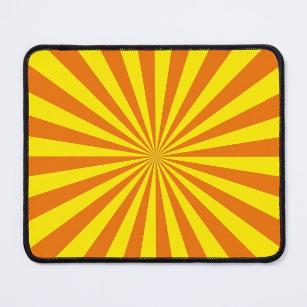 Item preview, Radial Burst - Orange and Yellow designed and sold by mrshelenbee.