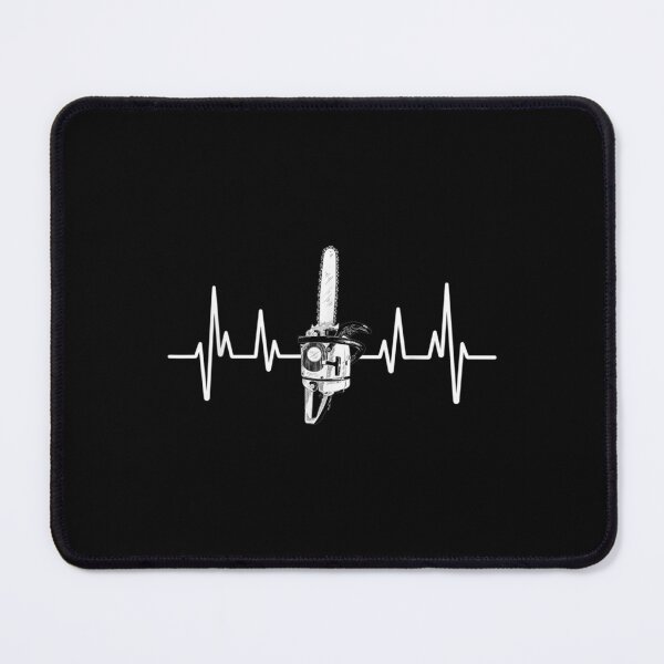Item preview, Arborist Woodworker And Chainsaw Heartbeat designed and sold by paudels.