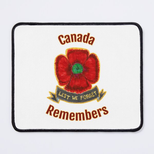 Item preview, Canadian Remembrance Day Canada Remembers Lest We Forget designed and sold by H3designs.