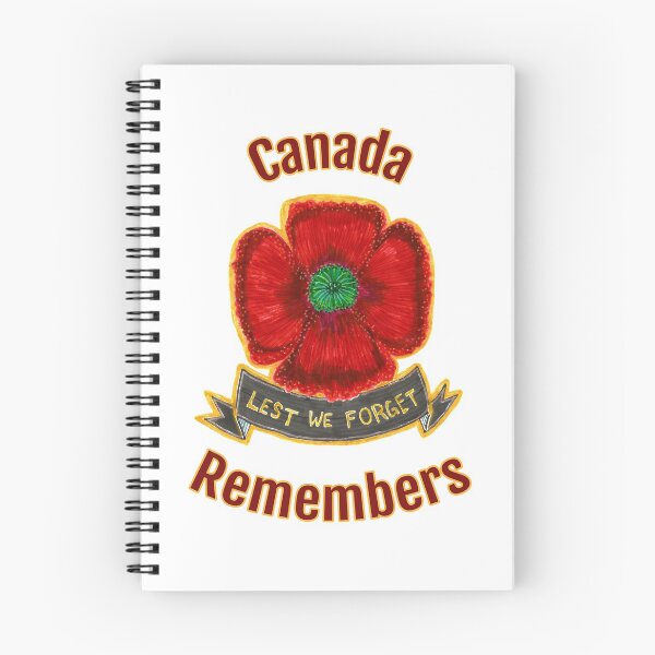 Item preview, Canadian Remembrance Day Canada Remembers Lest We Forget designed and sold by H3designs.