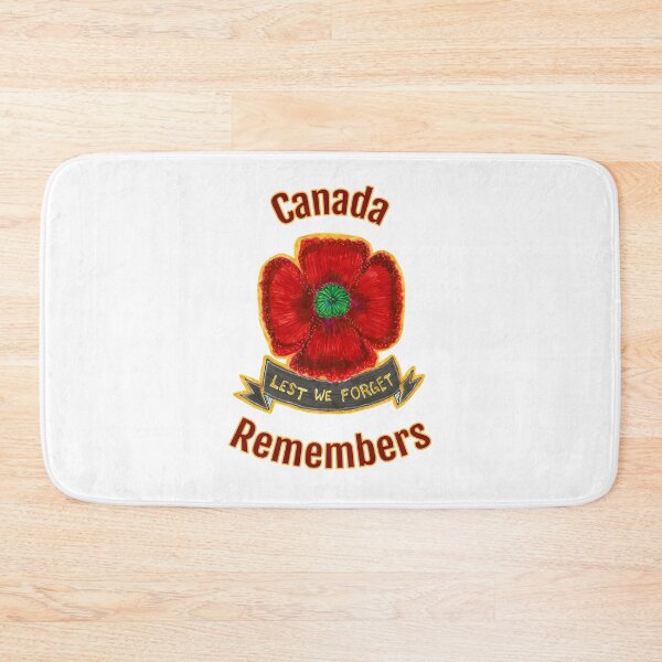 Item preview, Canadian Remembrance Day Canada Remembers Lest We Forget designed and sold by H3designs.