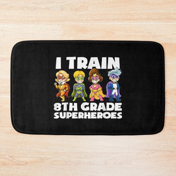 Item preview, Super Hero Teacher Apparel I Train 8th Grade Superheroes designed and sold by bessiey23.