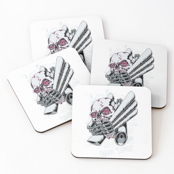 Item preview, Printed Illustration, skull print, prints, happy designed and sold by LachenEaton.