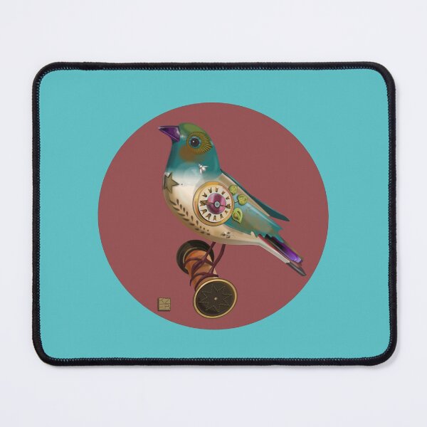 Item preview, Clockwork Bird (Red Circle) designed and sold by Krizena.
