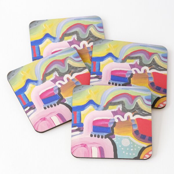 Item preview, Imaginary landscape designed and sold by NancyGabelArt.