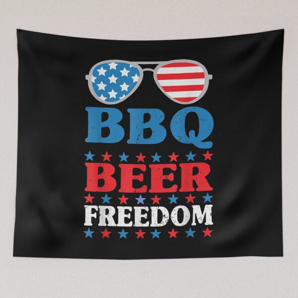 Item preview, Bbq Beer Freedom Usa America 2020 Proud American designed and sold by bessiey23.