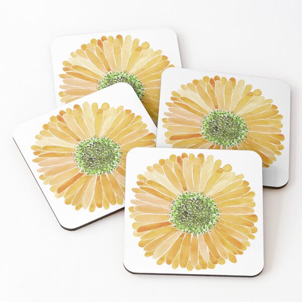 Item preview, Gerber Daisy Art Print Orange designed and sold by Lissypayne.