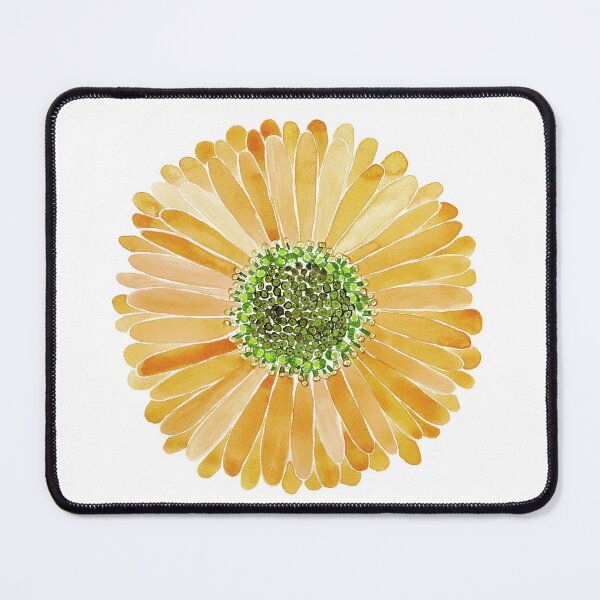 Item preview, Gerber Daisy Art Print Orange designed and sold by Lissypayne.