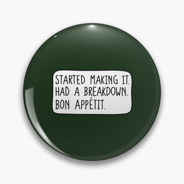 Item preview, Started making it. Had a breakdown. Bon Appetit. Premium Scoop  designed and sold by MARKBookGoods.