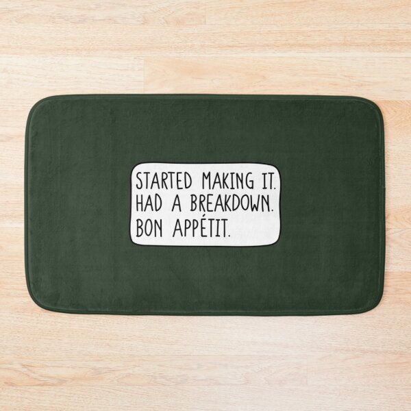 Item preview, Started making it. Had a breakdown. Bon Appetit. Premium Scoop  designed and sold by MARKBookGoods.
