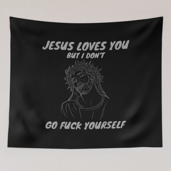 Item preview, Jesus Loves You But I Don Jesus For designed and sold by paudels.
