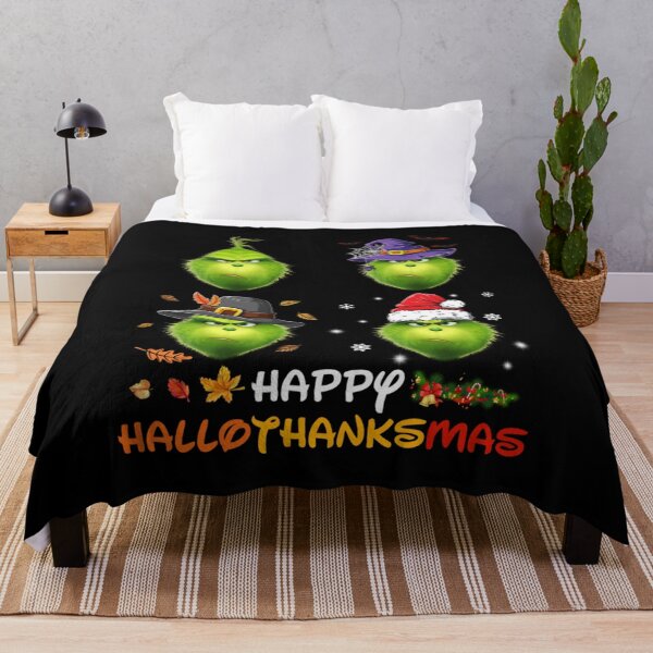 Item preview, Happy Hallothanksmas G.rin-ch Christmas designed and sold by bluechic89.