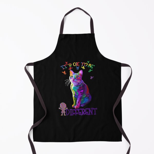 Item preview, Autism Awareness Cat Animal It's Ok To Be Different designed and sold by paudels.