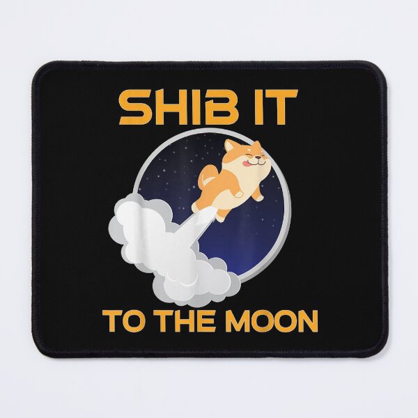 Item preview, Shiba Inu Shib It To The Moon Cryptocurrency Token Coins designed and sold by bessiey23.