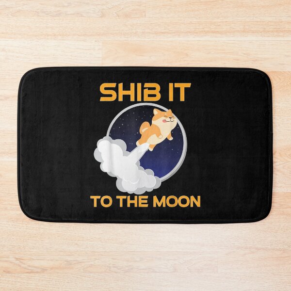 Item preview, Shiba Inu Shib It To The Moon Cryptocurrency Token Coins designed and sold by bessiey23.