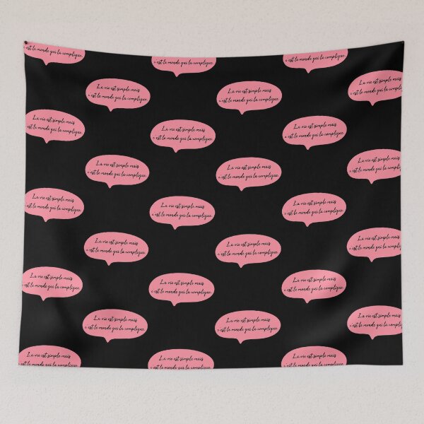 Item preview, Life is simple, but it's the world that complicates it. designed and sold by UNITEES21.