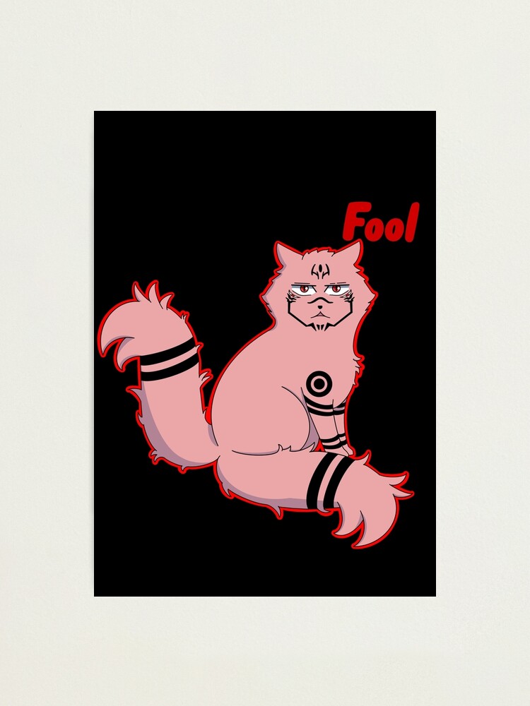 "Sukuna cat, jujutsu kaisen, Ryomen Sukuna" Photographic Print by ...