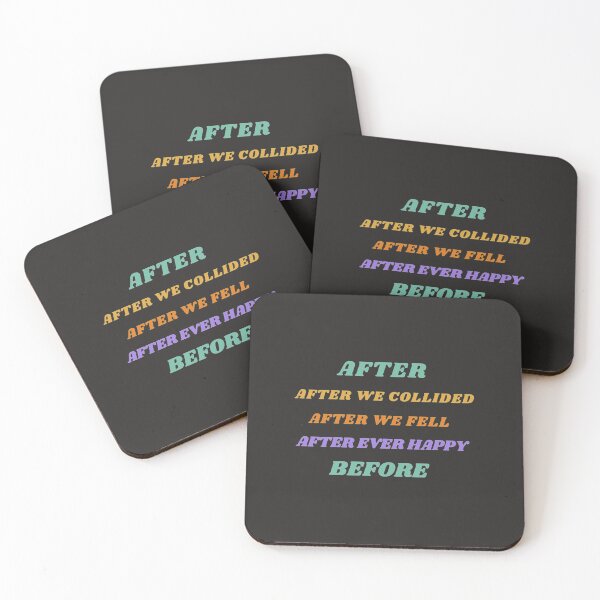 Item preview, AFTER WE COLLIDED, AFTER WE FELL   designed and sold by ChevernyArt.