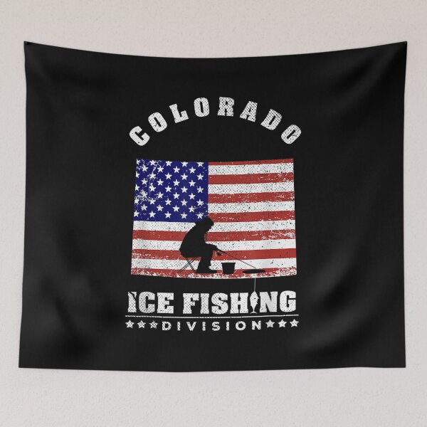 Item preview, Patriotic Colorado Ice Fishing Devision Ice Fis designed and sold by paudels.