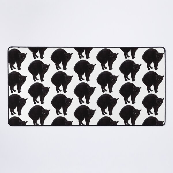 Item preview, Black Cat, Witch’s Familiar Graphic designed and sold by Jane McDougall.