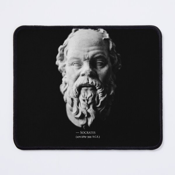 Item preview, Socrates Bust (470/469 - 399 B.C.E.) designed and sold by GodsAutopsy.