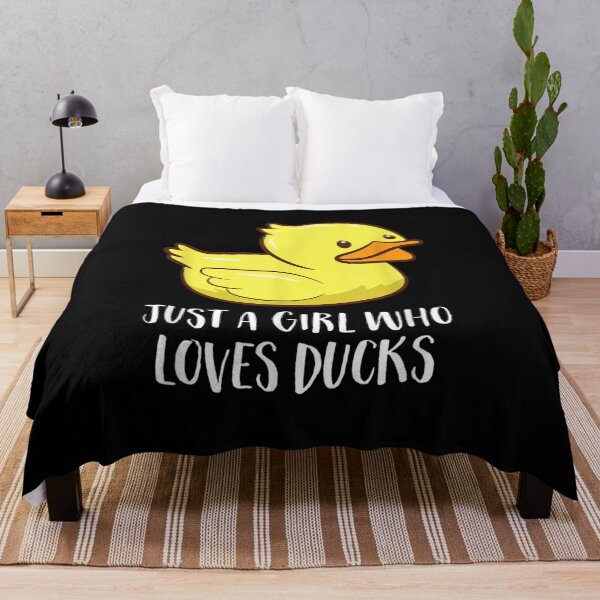 Item preview, Rubber Duck Girl Gift Just A Girl Who Loves Ducks designed and sold by bessiey23.