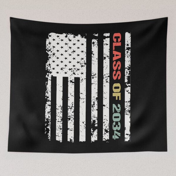 Item preview, America Flag Class Of 2034 graduation Classic designed and sold by maitriqbharland.
