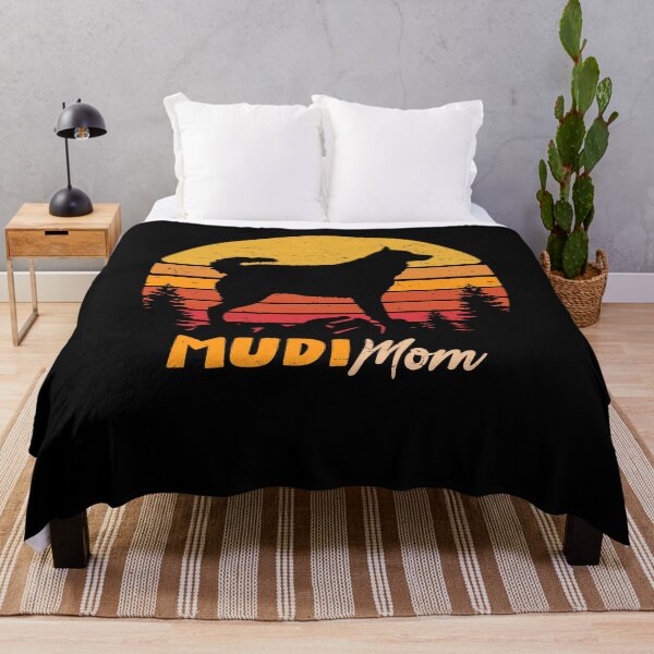 Item preview, Mudi Dog Mom Vintage Retro designed and sold by rafaeltto.