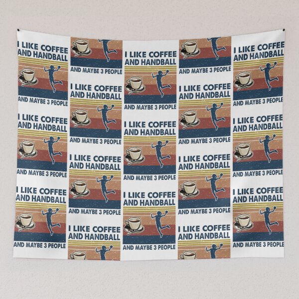 Item preview, I like coffee and Handball and maybe 3 people designed and sold by tuyetnhung98.