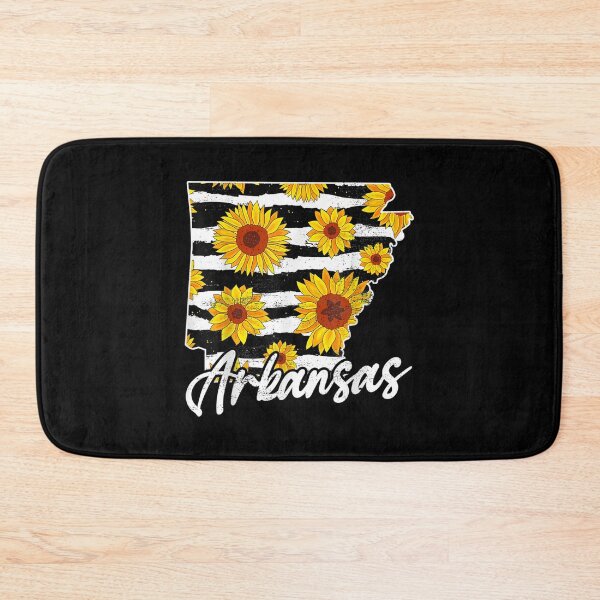 Item preview, Arkansas Sunflower Leopard State Map designed and sold by bessiey23.