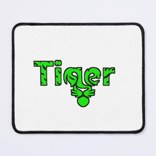 Item preview, Tiger design , tiger text, lion king , tigers ,cute tiger green text designed and sold by Menariya.