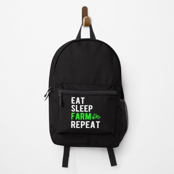 Item preview, Eat Sleep Farm Repeat designed and sold by DynastyArt.